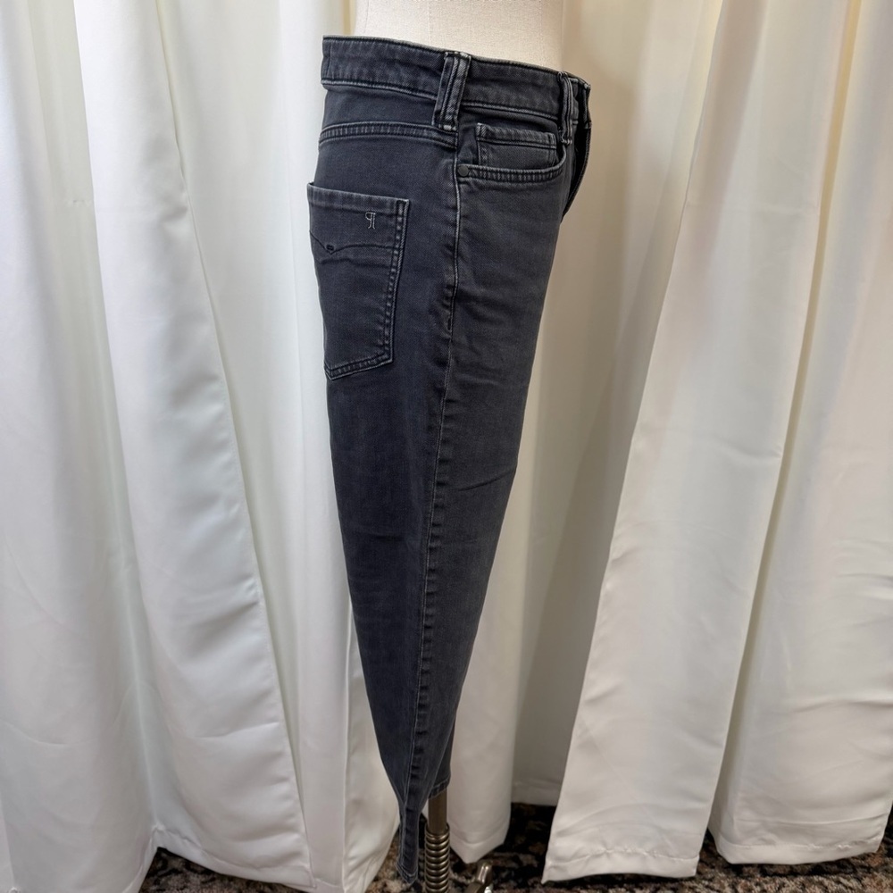 Pilcro Washed Black / Charcoal Gray Cropped Length Jeans Size 26 - Picture 14 of 16